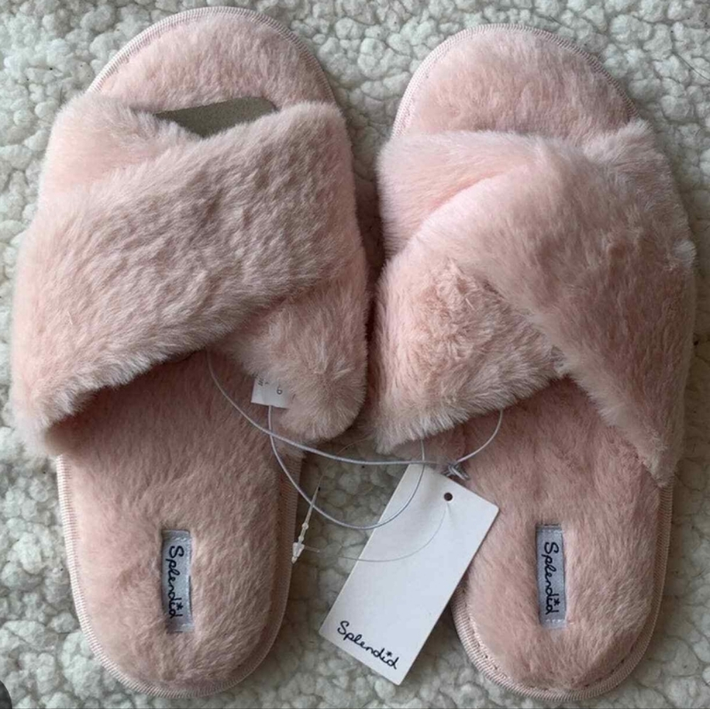 New!! Splendid Pink Slippers s/m